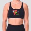 Womens Racer Sports Bra Thumbnail