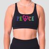 Womens Racer Sports Bra Thumbnail