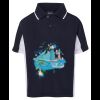 Podium Kids Contrast Polo Thumbnail