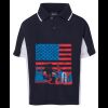 Podium Kids Contrast Polo Thumbnail