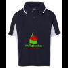 Podium Kids Contrast Polo Thumbnail