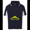 Podium Kids Contrast Polo Thumbnail
