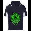 Podium Kids Contrast Polo Thumbnail
