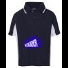 Podium Kids Contrast Polo Thumbnail