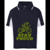 Podium Kids Contrast Polo Thumbnail