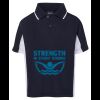 Podium Kids Contrast Polo Thumbnail