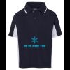 Podium Kids Contrast Polo Thumbnail