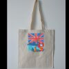 Budget Calico Tote Bag Thumbnail