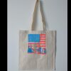 Budget Calico Tote Bag Thumbnail