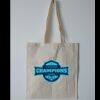 Budget Calico Tote Bag Thumbnail