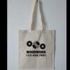 Budget Calico Tote Bag Thumbnail