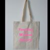 Budget Calico Tote Bag Thumbnail