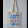 Budget Calico Tote Bag Thumbnail