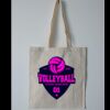 Budget Calico Tote Bag Thumbnail