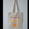 Budget Calico Tote Bag Thumbnail