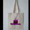 Budget Calico Tote Bag Thumbnail