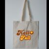 Budget Calico Tote Bag Thumbnail