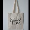Budget Calico Tote Bag Thumbnail