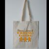 Budget Calico Tote Bag Thumbnail