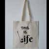 Budget Calico Tote Bag Thumbnail