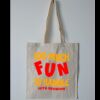 Budget Calico Tote Bag Thumbnail