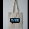 Budget Calico Tote Bag Thumbnail