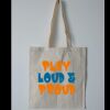 Budget Calico Tote Bag Thumbnail